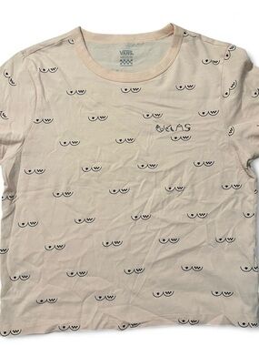 Vans Pink Graphic Tee - Breast Cancer Awareness (NWOT)